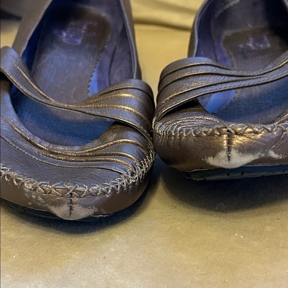 Indigo Copper sheen leather loafers - Picture 8 of 10